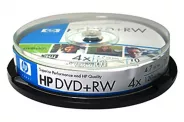 DVD-RW 4.7GB 120min 4x Rewritable HP ( 10.)