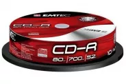 CD-R 700MB 80min 52x Emtec ( 1.)