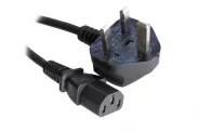   AC Power supply cable cord 3-pin (C13-UK 1.8m)