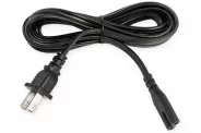   AC Power supply cable cord 2-pin (C7-US 1.8m)