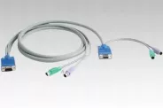  KVM VGA-M/F 2xPS2-M/M Extension cable [KVM PS/2 cable 1.8m]