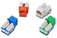   LAN RJ45/F UTP 8P8C (Keystone Jack no shield)