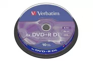 DVD+R DL 8.5GB 240min 8x Verbatim ( 10.)
