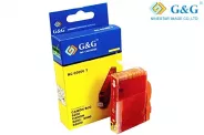  Canon BCI-6Y Yellow Tank 15ml 270p (G&G ECO BJC6000 IP3000)