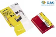  Canon BJI-201Y Yellow Ink Tank 9ml 210p (G&G ECO BJC600 BJC880)