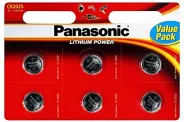  3V CR2025 Lithium battery (Panasonic) . 6  1