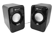  2.0 Kisonli (S-444 2x3W) - USB RMS 6W Black