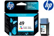  HP 49 Color InkJet Cartridge 355 pages 22.8ml (51649AE)